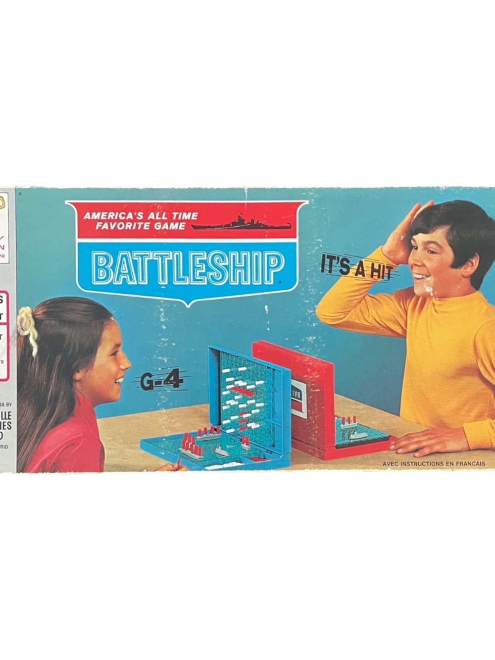 Vintage 1971 BATTLESHIP Milton Bradley Board Game R4730 COMPLETE In Origin